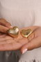 Heliophilia Silver Pendientes de Oro con Recubrimiento de Laca